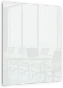 Sklenená magnetická tabuľa Memoboard, biela, 60 x 40 cm