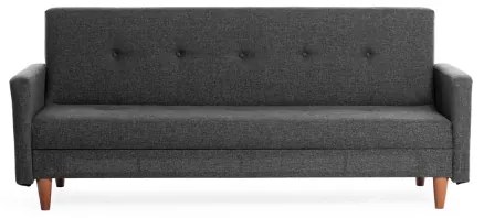 Dvojmiestná pohovka NARA tmavosivá