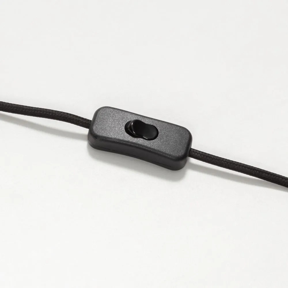 Vínovočervená stolová lampa s kovovým tienidlom (výška 33 cm) Aleyla - Kave Home