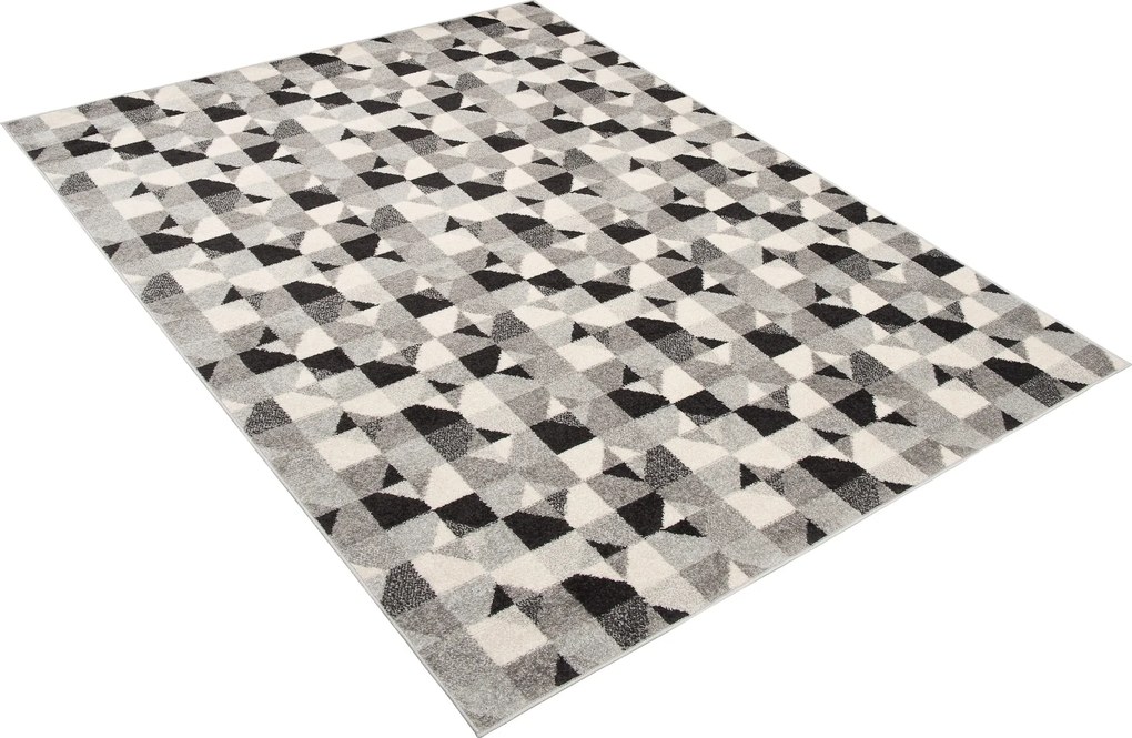 TA Koberec C942C TMAVO_ŠEDÁ/ANTRACITOVÁ AZÚROVÁ Rozmer: 180x260 cm