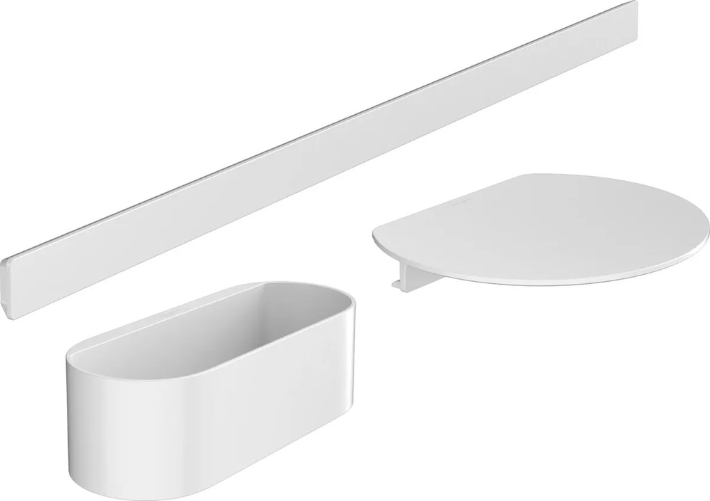Hansgrohe WallStoris, sada k vani, biela matná, HAN-27966700