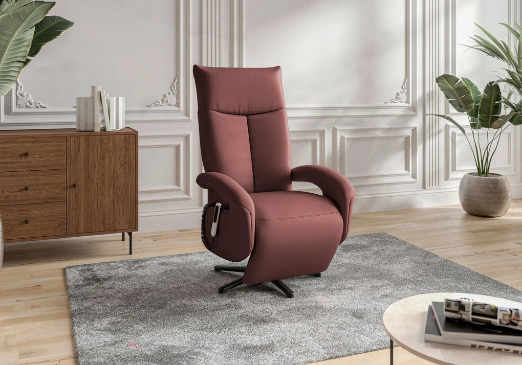 XXXLutz KRESLO, koža, červenohnedá Sit & More - Online Only obývacie izby - 0001440121D2