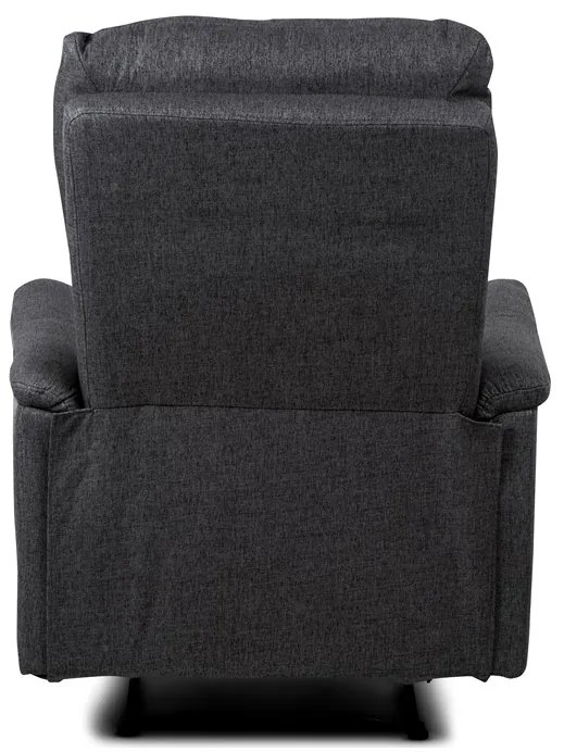 BONTEC Polohovacie kreslo, sivá, látka, TV-5060 GREY2 Farba: Šedá