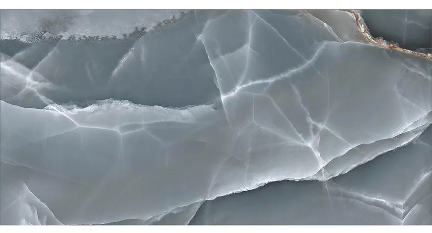 Gresová dlažba Onyx Bleu Pulido/Leštený 60/120 Rect.