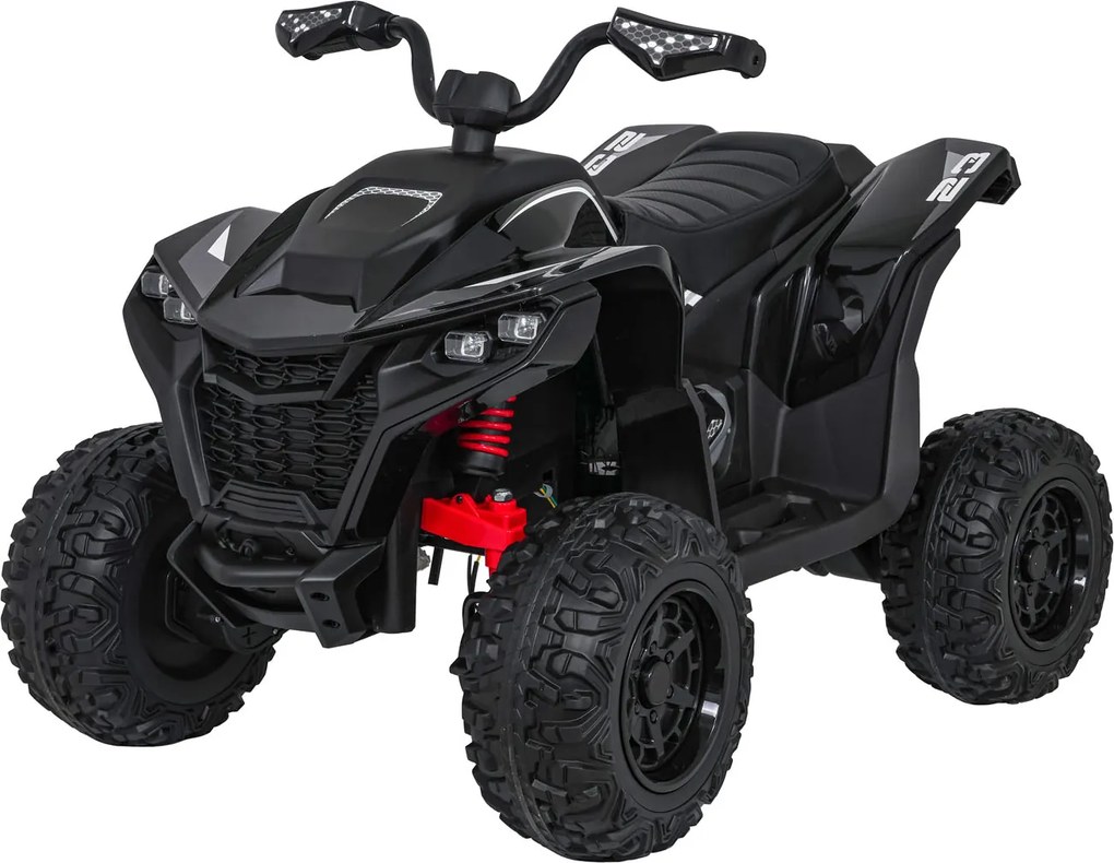 Ramiz Rýchle koleso Quad Vehicle Čierna