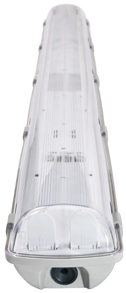 BERGE Svitidlo + 2x LED trubica - T8 - 120cm - 18W - 3600lm - studená biela - SADA