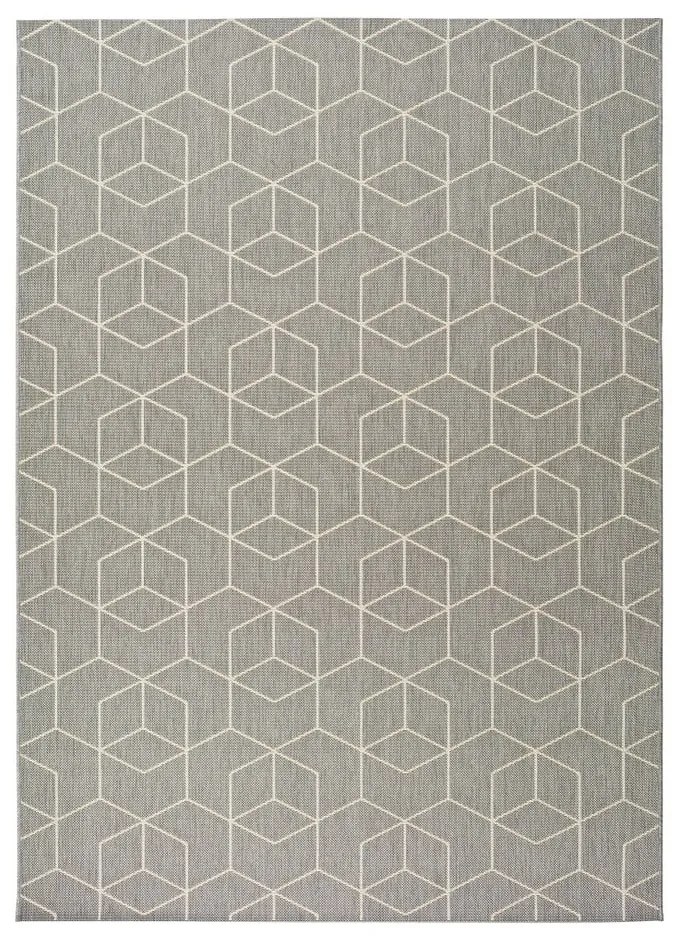 Sivý vonkajší koberec Universal Silvana Gusmo, 120 x 170 cm