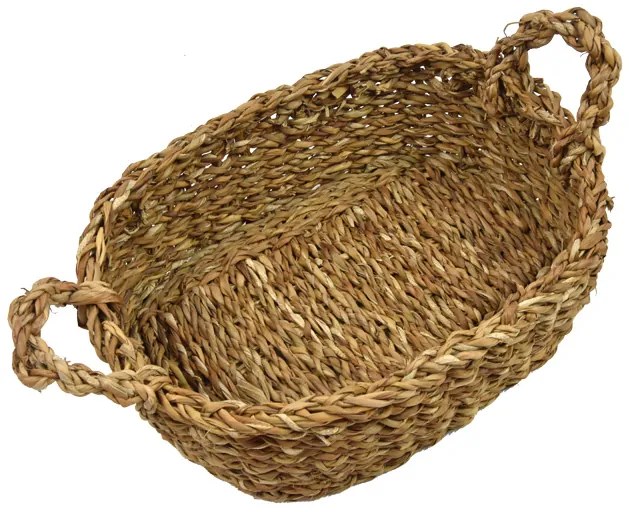 Sada 3 ošatiek z morskej trávy