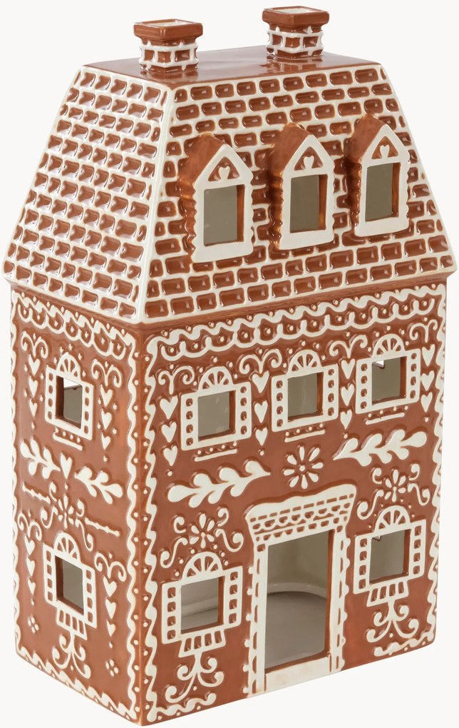 Dolomitový svietnik Gingerbread House