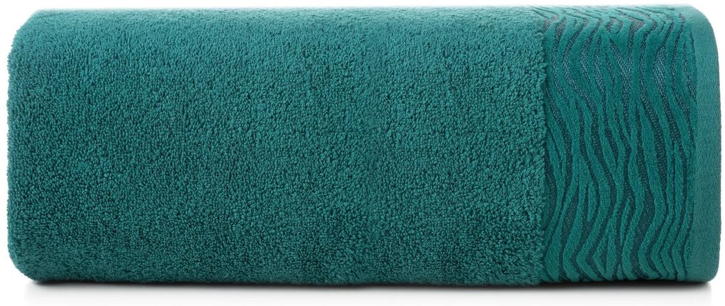 BAVLNENÝ UTERÁK DAFNE4 50X90 CM TYRKYSOVÁ