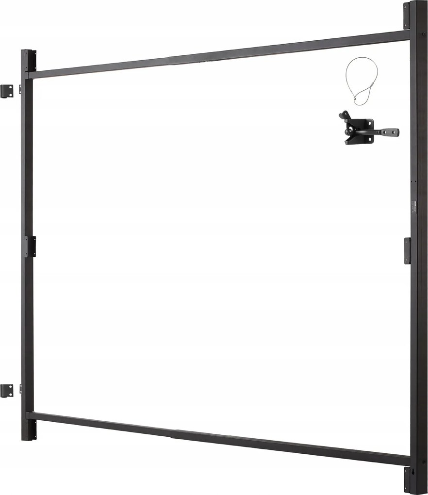 Podpera 152,4-243,8x5,7x165,1 cm pre dvere rôznych rozmerov