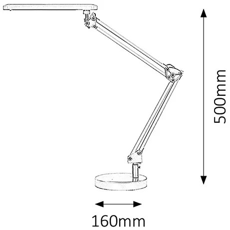 RABALUX Stolná lampa COLIN