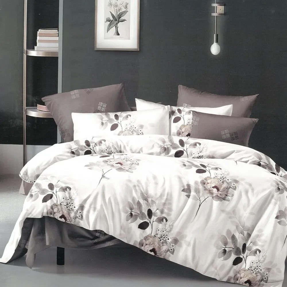 Obliečky Homa DAHOMA WHITE DREAM 7-dielna sada 140x200 cm