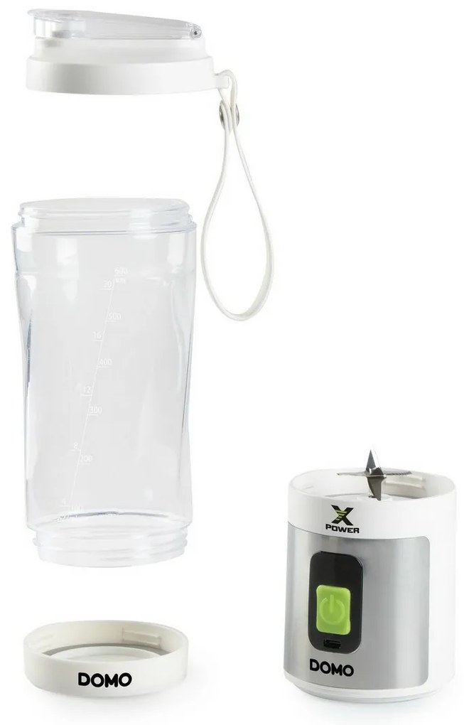 DOMO DO752BL akumulátorový smoothie mixér X-Powerto go