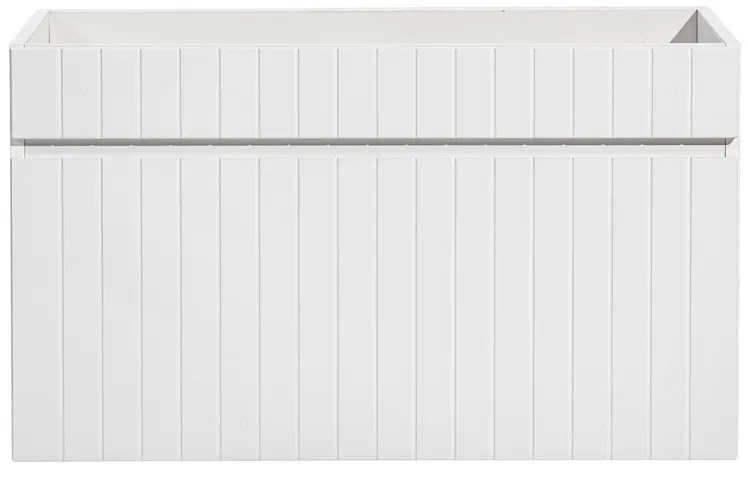 Kúpeľňová zostava Iconic s doskou, umývadlami, zrkadlom a skrinkami 140 cm biela