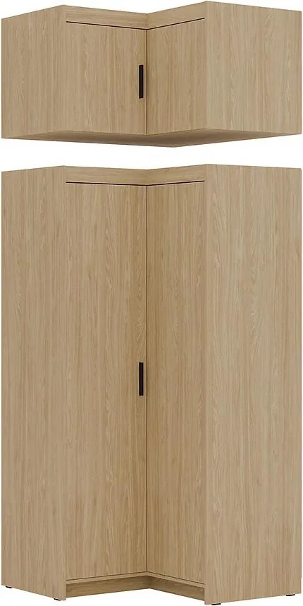 Nadstavec na skriňu Elena rohová dub olejovaný