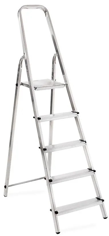 Hliníkový rebrík jednostranný  5-stupňový 150 kg