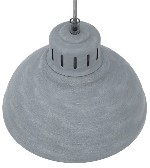 Luster na lanku SVEN 2xE27/15W/230V šedá