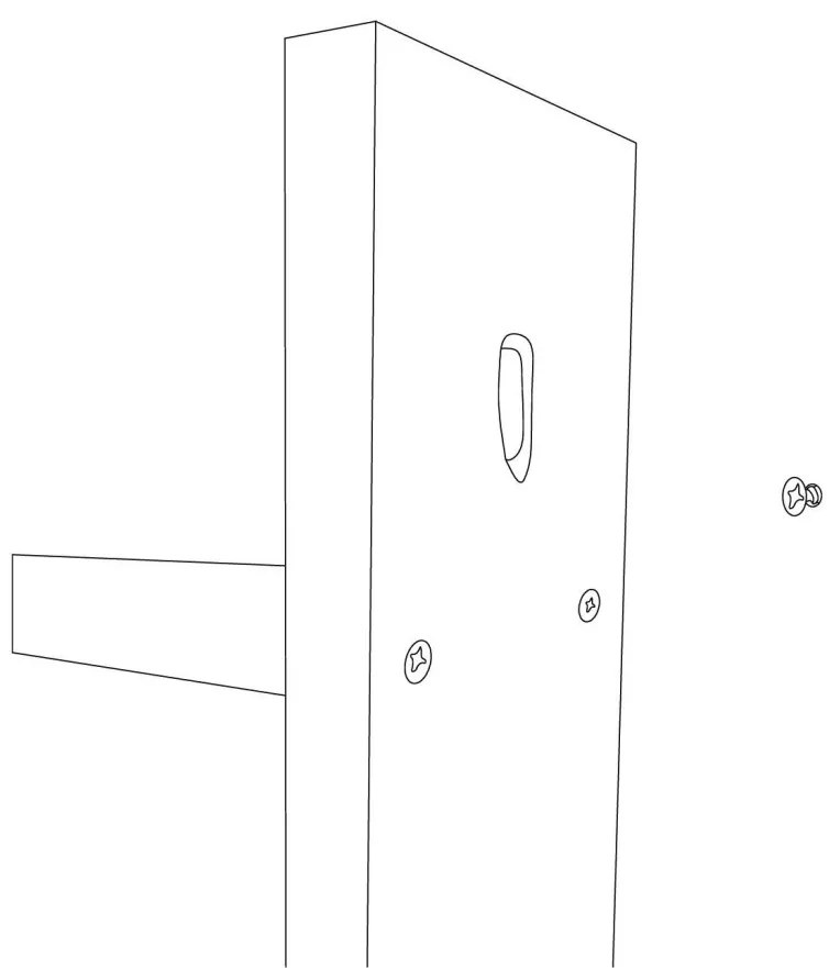 Nástenné svietidlo Miko I čierna/strieborná