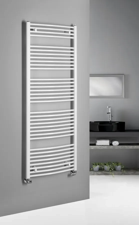 Aqualine Aqualine, ORBIT vykurovacie teleso s bočným pripojením 600x1680 mm, 1013 W, biela, ILO66T