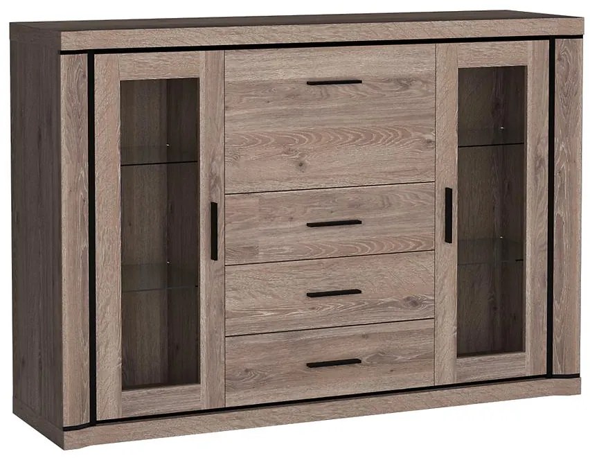 Komoda Dallas D7 hľuzový dub