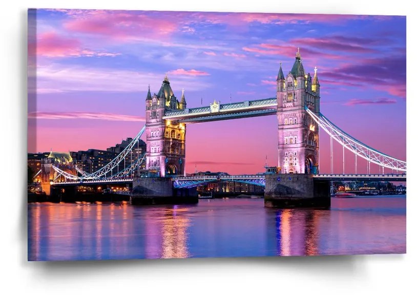 Sablio Obraz Londýn Tower Bridge - 60x40 cm