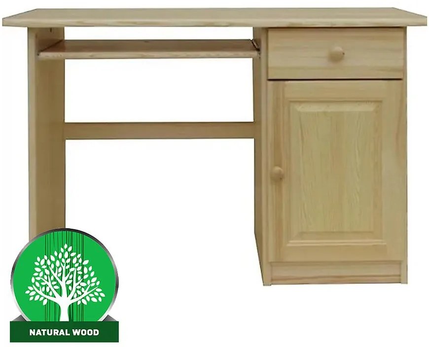 Písací stôl  B-115 SD borovica