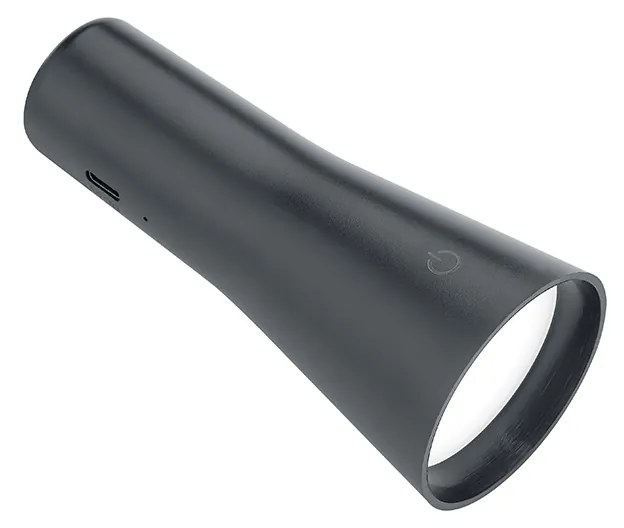 Moderná stolná lampa čierna nabíjateľná 3-stupňovo stmievateľná - Samuel