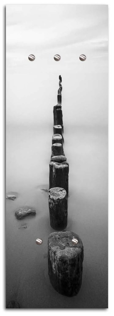 Gario Vešiak na stenu Vlnolam v hmle Rozmery: 40 x 118 cm