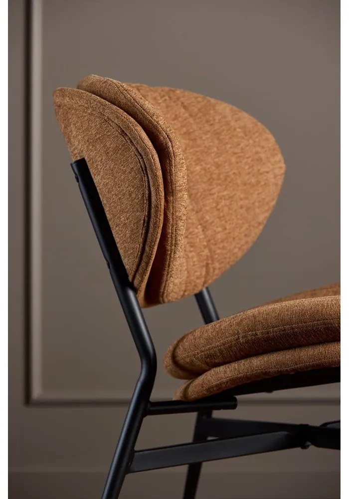 Oranžové kreslo Burma – Actona