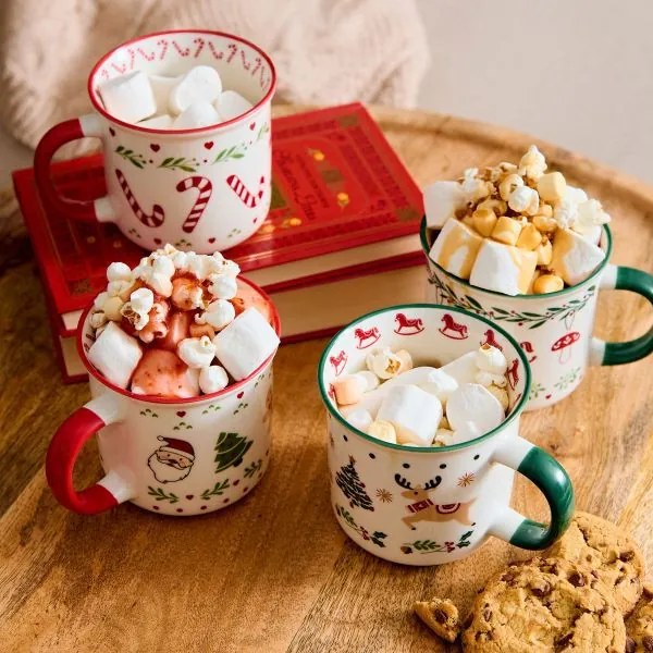 Hrnček UNIS s hojdacím koníkom a zeleným uškom 711169 400 ml