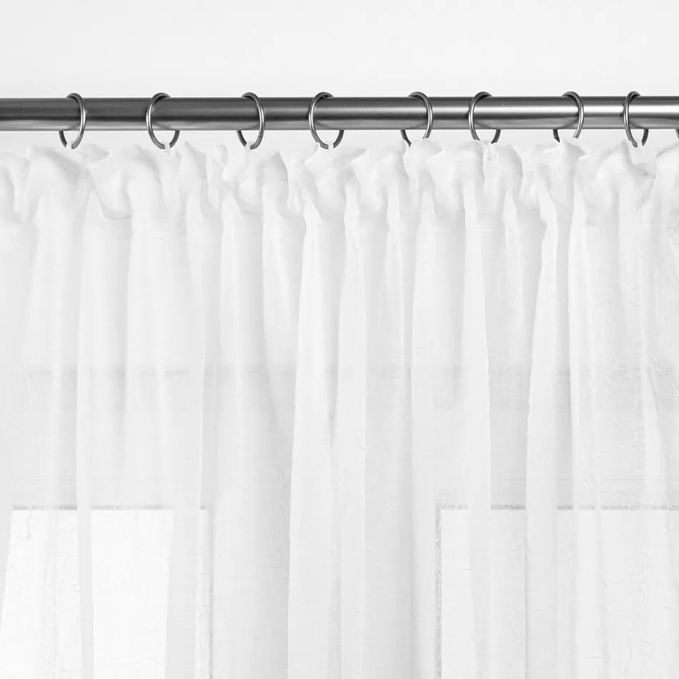 Homede Záclona Kresz Tape, biela, 140 x 160 cm