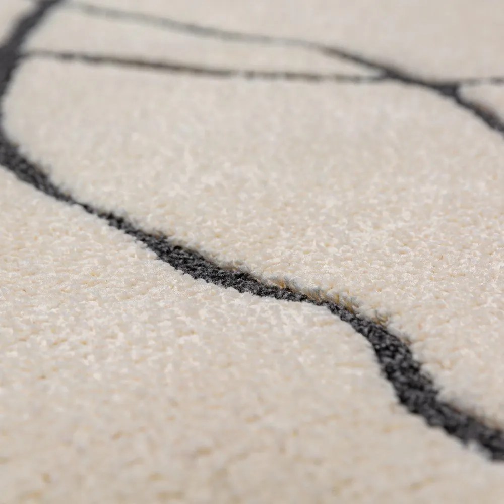 Krémový koberec 120x170 cm Flow – Flair Rugs
