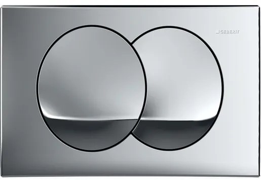 Geberit Delta Zero ovládacie tlačidlo delta20 plast chróm 115.100.21.5