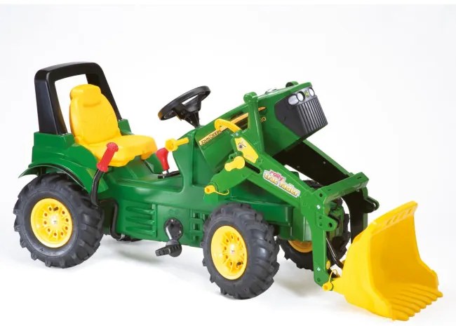 Šlapací traktor s lyžicou John Deere Rolly Toys 710126
