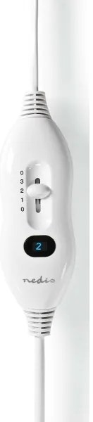Nedis PEBL110CWT2 - Elektrická vyhrievacia deka pre dve osoby 120W/230V 160x140 cm