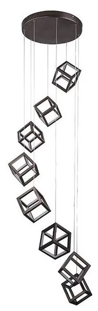 Azzardo AZ3151 - LED Stmievateľný luster na lanku STRANGE LED/150W/230V