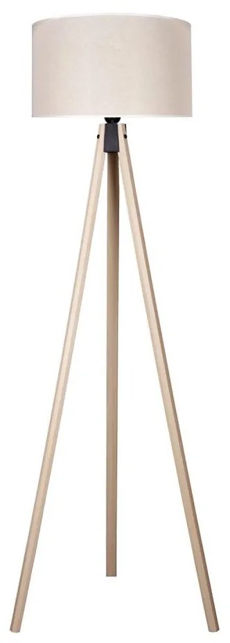 Duolla - Stojacia lampa 1xE27/60W/230V pr. 44 cm krémová/béžová