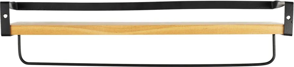 Nástenná polica v dekore borovice INDUS