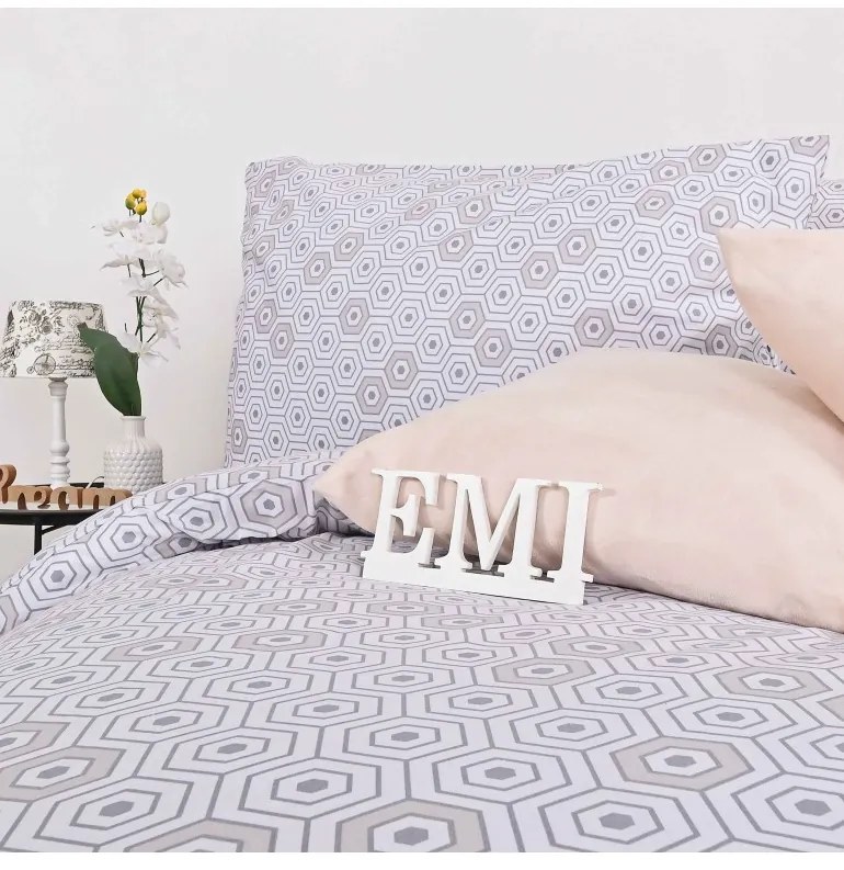 Obliečky bavlnené Wilson EMI, Štandardný set jednolôžko obsahuje 1x 140x200 + 1x 70x90