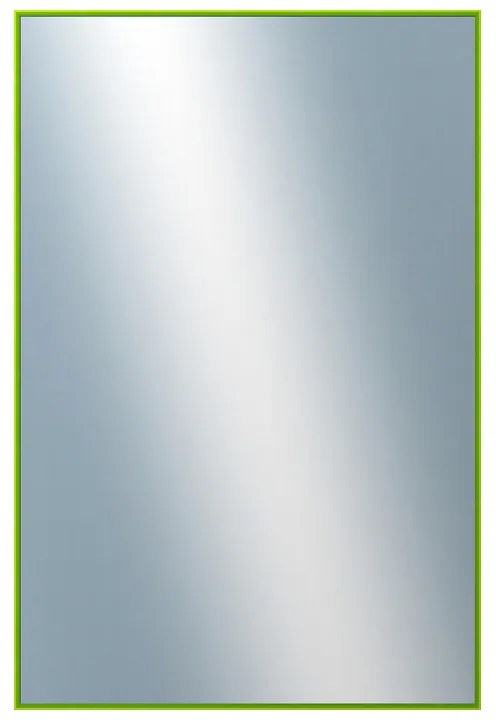 DANTIK - Zrkadlo v rámu, rozmer s rámom 80x160 cm z lišty NIELSEN zelená (7269207)