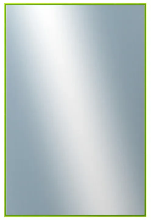 DANTIK - Zrkadlo v rámu, rozmer s rámom 80x160 cm z lišty NIELSEN zelená (7269207)