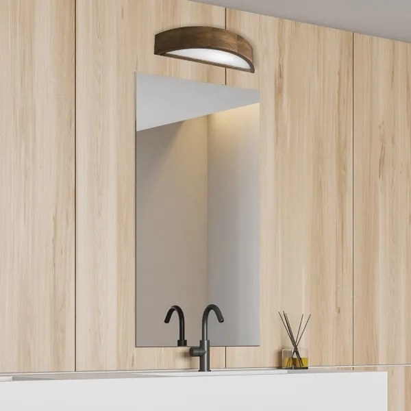 Brilagi - LED nástenné svietidlo CARVALHO 1xE27/60W/230V dub orech