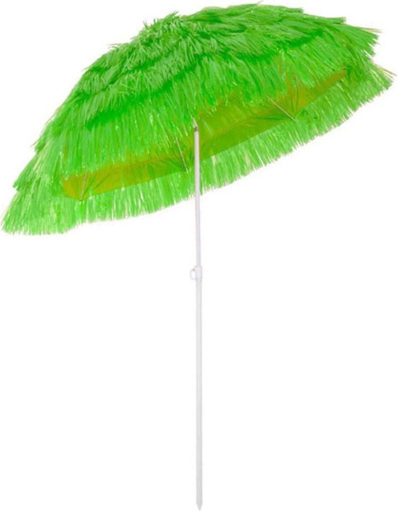 Plážový slunečník Hawaii 160 cm zelený