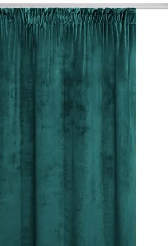 SN Velúrový záves Velvet smaragdový 140x270