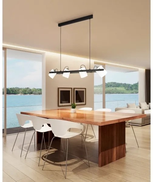 Eglo 43425 - Luster na lanku HORNWOOD 1 4xE27/28W/230V