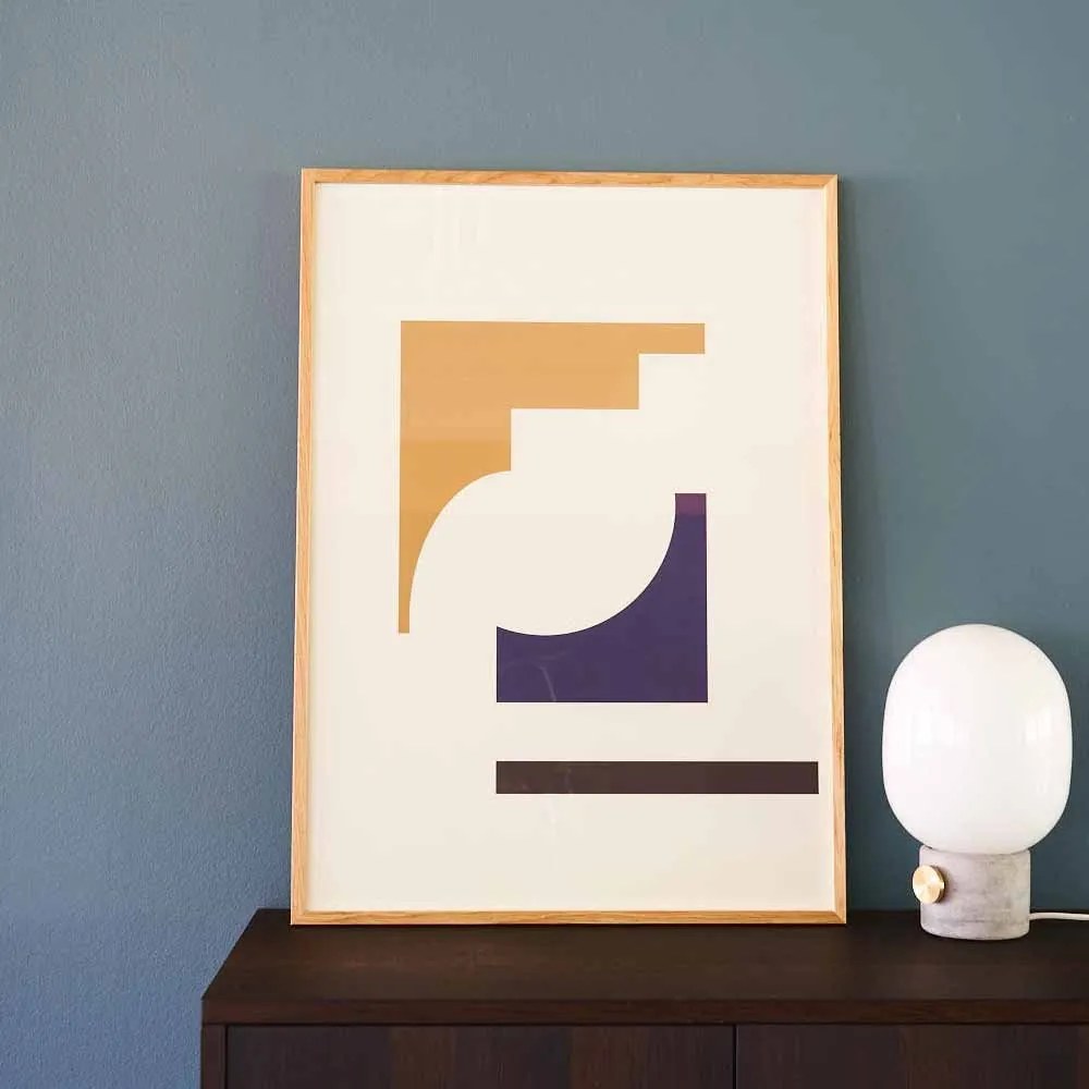 Plagát Shapes of Colour 02 50 × 70 cm