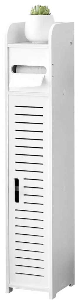 Kúpeľňová stĺpová skrinka IBIZA biela