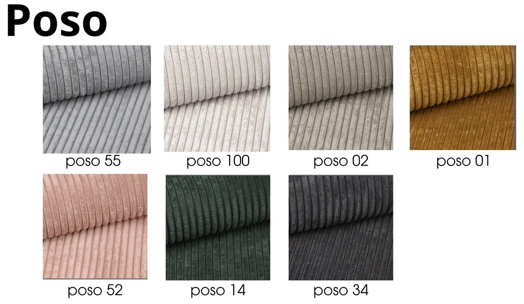 ROHOVÁ SEDAČKA ABRA POSO 281 x 174 cm