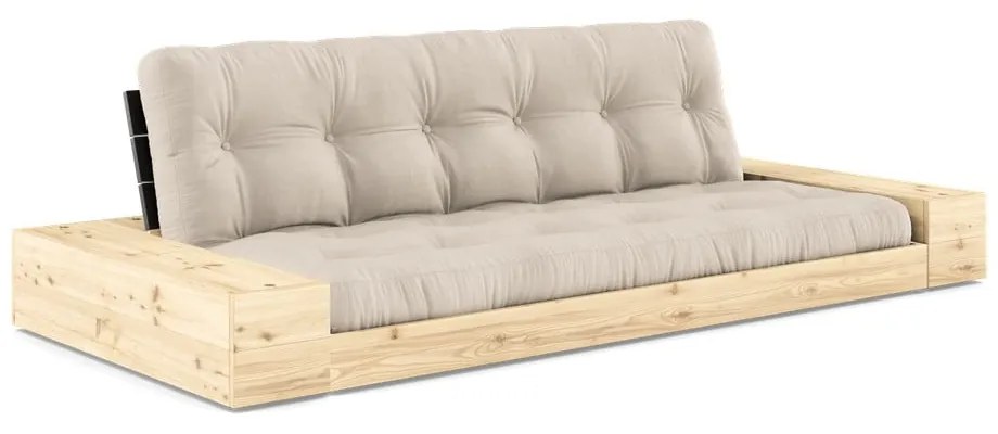 Béžová rozkladacia pohovka 244 cm Base – Karup Design